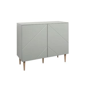 Hiipakka Vilja-kaappi vihreä V2.1, tammijalat