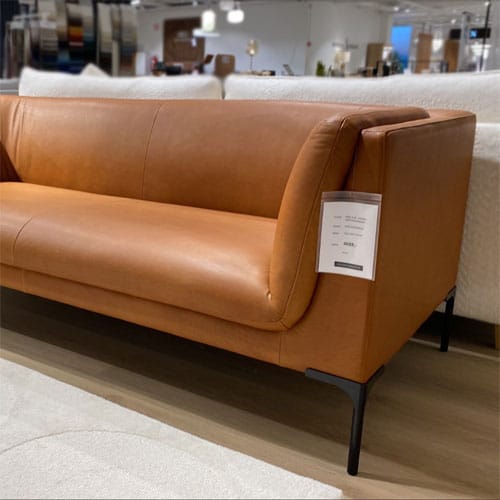 KruunuDesign Frej-nahkasohva, outlet Vantaa