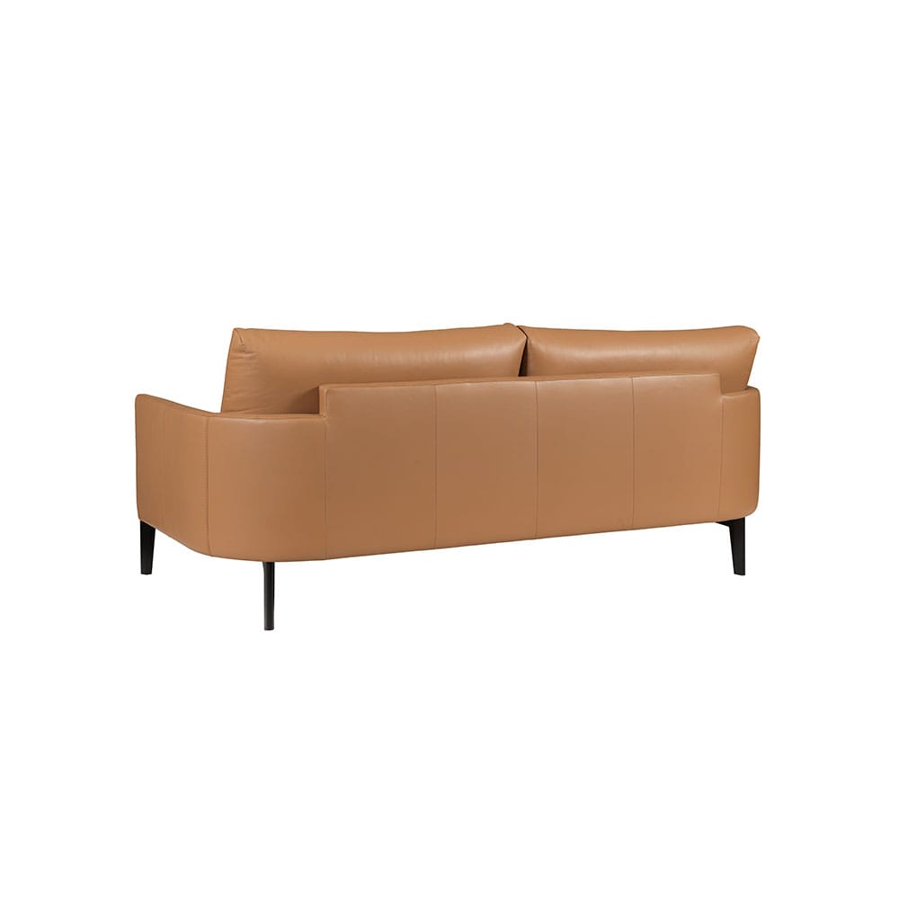 Furninova Ravel-nahkasohva takaapäin