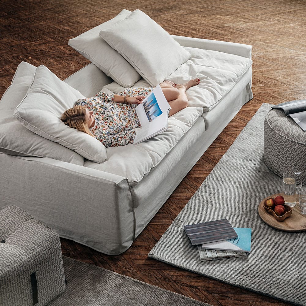 Furninova Sake-sohva, miljöökuva