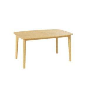 Skovby #118-ruokapöytä, lakattu tammi