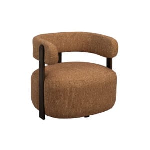 Rowico Jenison-nojatuoli, ruskea.