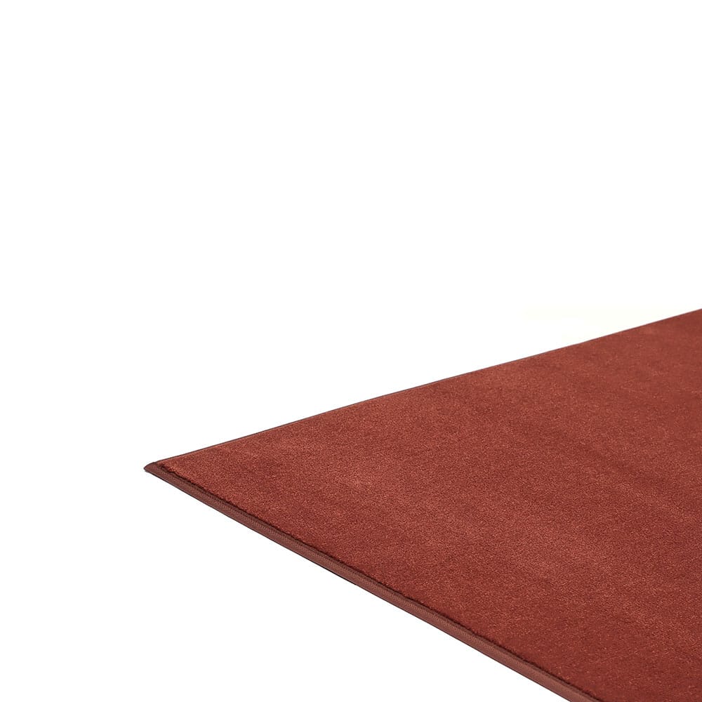 VM Carpet | Usva-nukkamatto, poltettu oranssi.