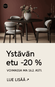 Kruunukaluste Ystävän etu -20 %