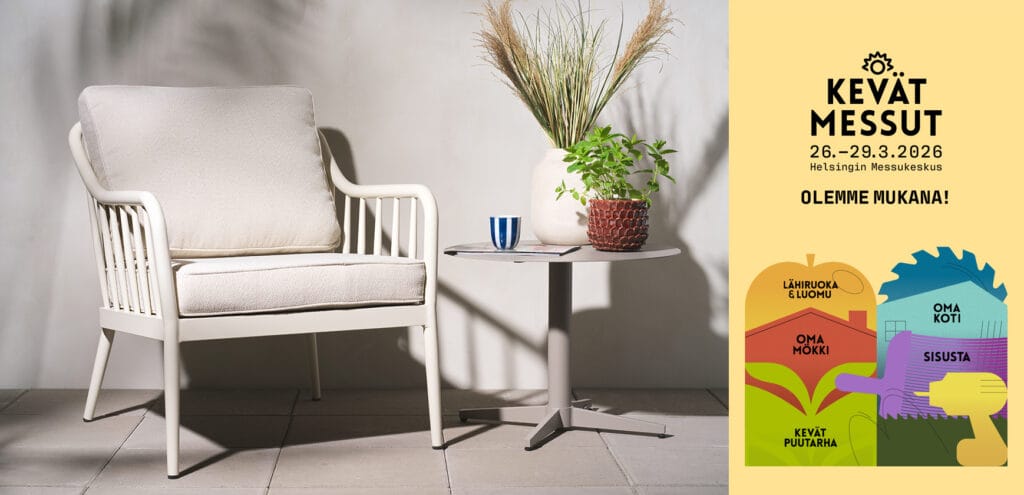 Artikkelikuva | Brafab Coleville-nojatuoli, kevätmessut 2026