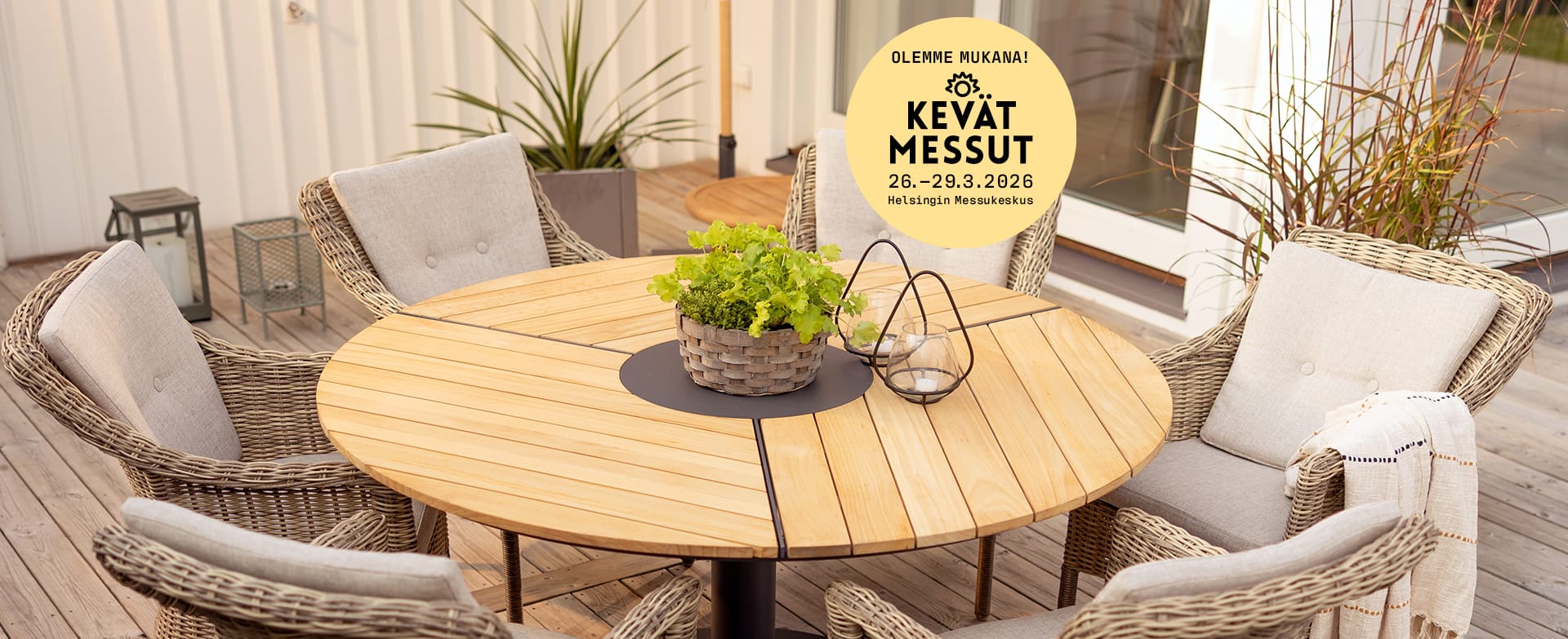 Artikkelikuva | Brafab Peace-ruokapöytä, Kevätmessut 2026