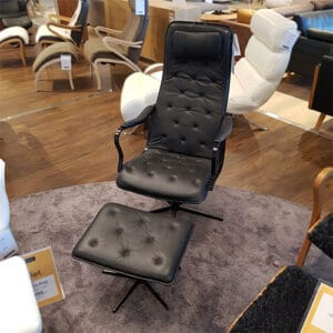 Bröderna Anderssons Chic-lepotuoli + rahi, outlet Tampere