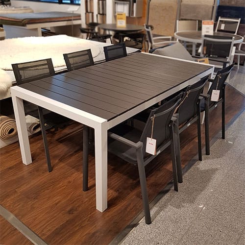 Bistro-ruokailuryhmä ulos kuudelle, outlet Tampere