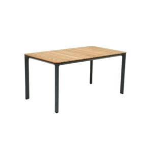 KruunuDesign Berlin-ruokapöytä, tiikkikantinen