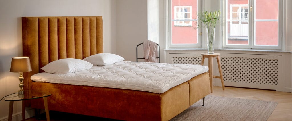 Artikkelikuva | Dorbien Beds Nature-runkopatjasänky. Miljöökuva.