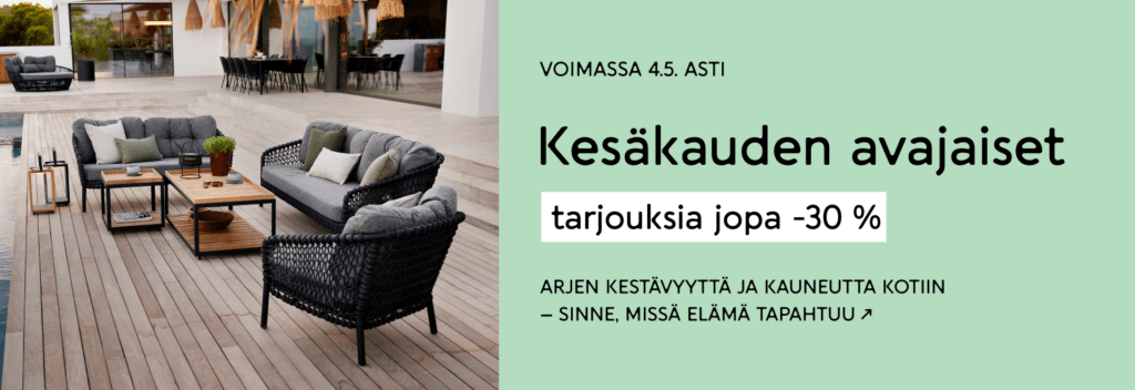 Kesäkauden avajaiset Kruunukaluste | Cane-line Ocean