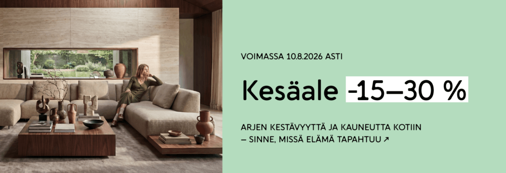 Kruunukaluste Kesäale | Furninova