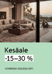 Kesäale Kruunukaluste | Furninova Vesta