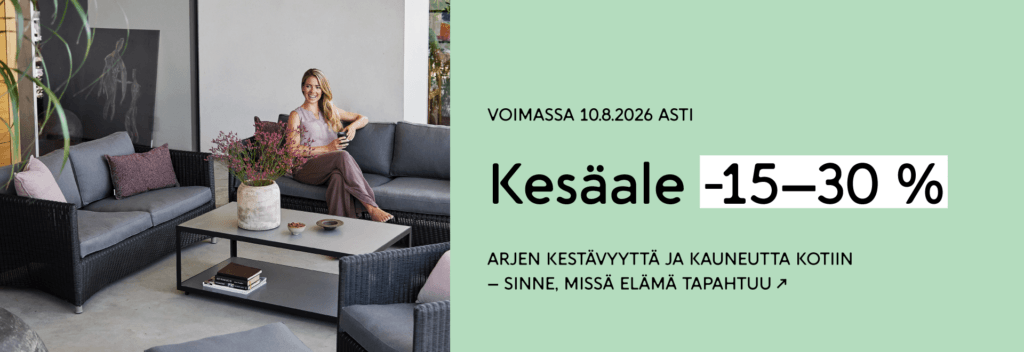 Kruunukalusteen kesäale | Cane-line
