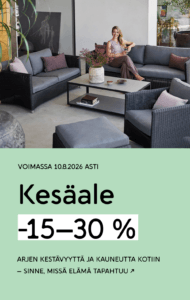 Kruunukalusteen kesäale | Cane-line