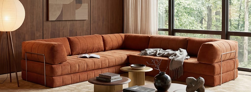 Artikkelikuva | Innovation Living CozyPad-kulmasohva. Miljöökuva.