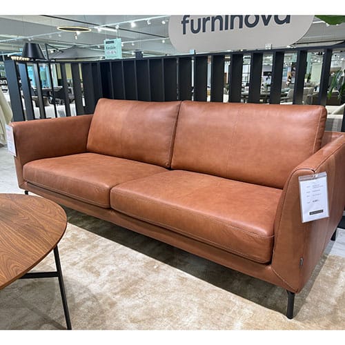 Furninova Francis-nahkasohva, outlet Turku