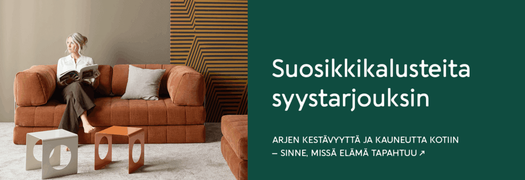 Syystarjouksia suosikkikalusteisiin | Innovation Living CozyPad-vuodesohva