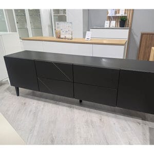 Hiipakka Vilja V6.2 tv-taso musta, outlet Turku