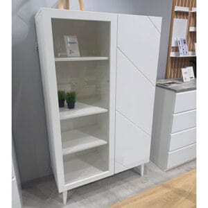 Valkoinen Hiipakka Vilja-vitriini, outlet Turku