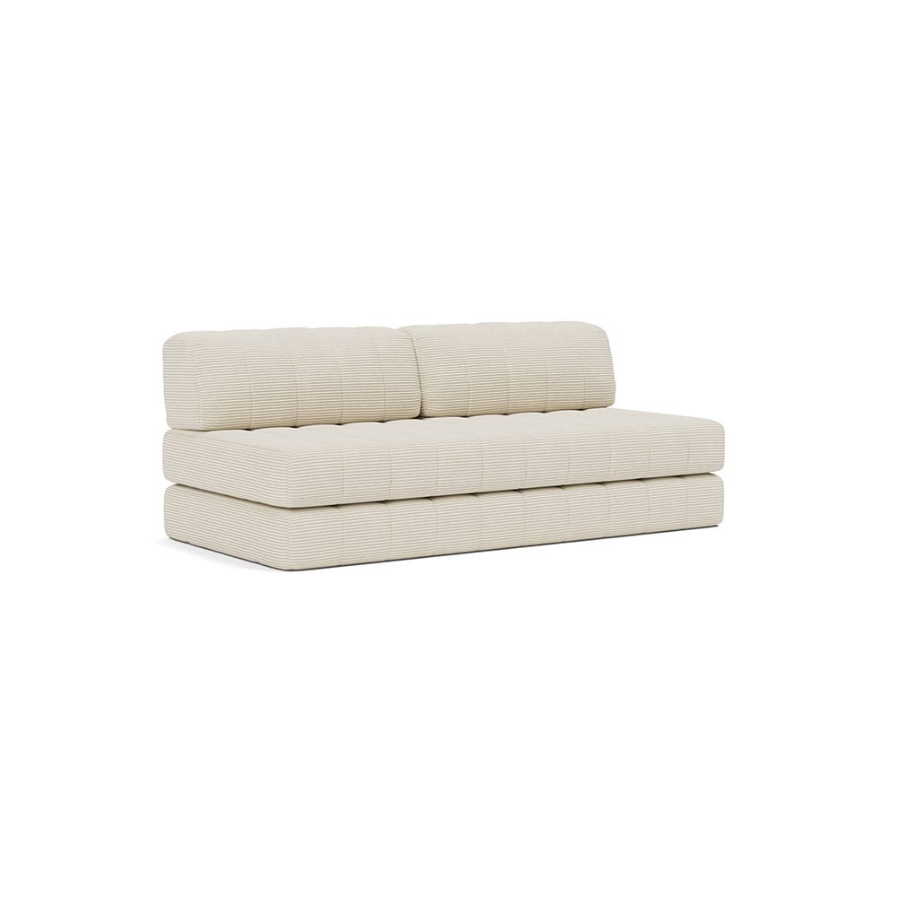 Innovation Living CozyPad-vuodesohva, vaalea vakosametti