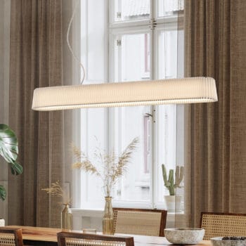 Artikkelikuva | Le Klint 189 Long Pleat -riippuvalaisin, miljöökuva